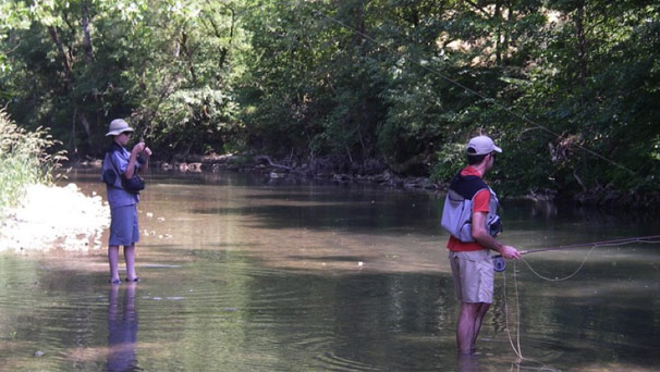 Lozere Peche Mouche - Stage et séjours de pêche en Lozère et à l'étranger